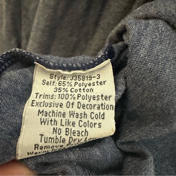 Johnny Was JWLA Cecile Floral Embroidered Cold Shoulder Dress - Beautiful! XL - Picture 3 of 5